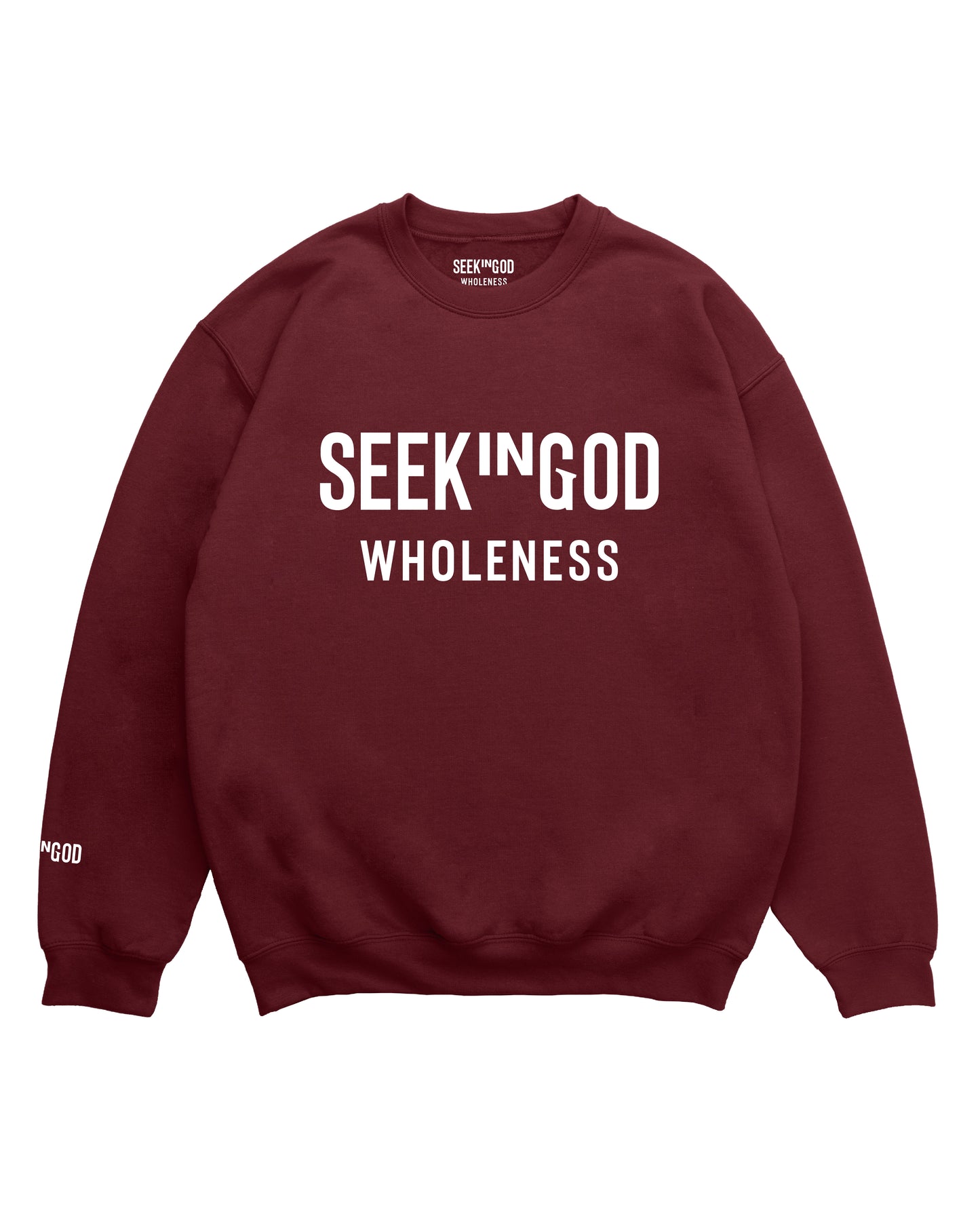 SEEKINGOD Devotion Rundhalspullover