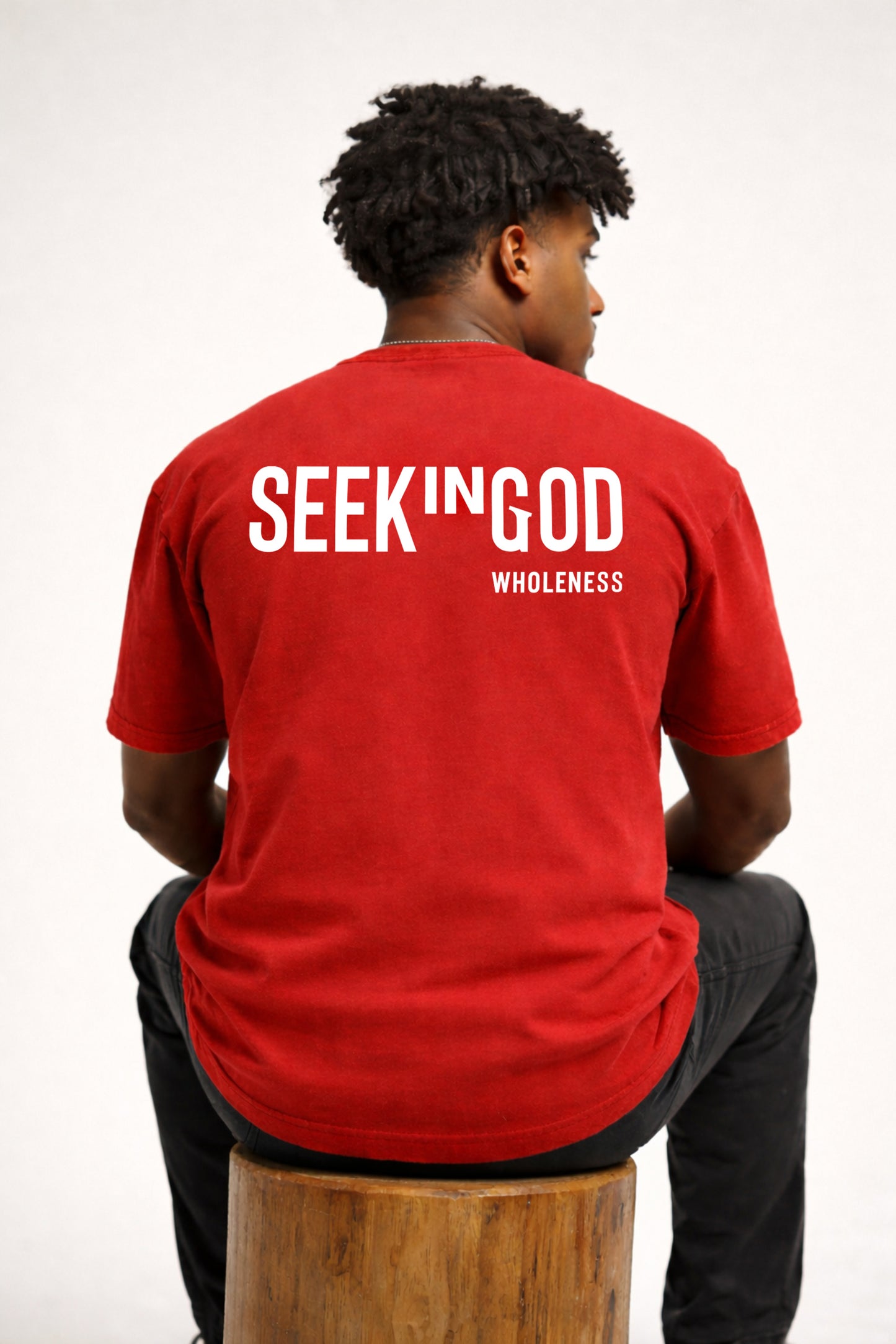 SEEKINGOD Verwurzeltes T-Shirt