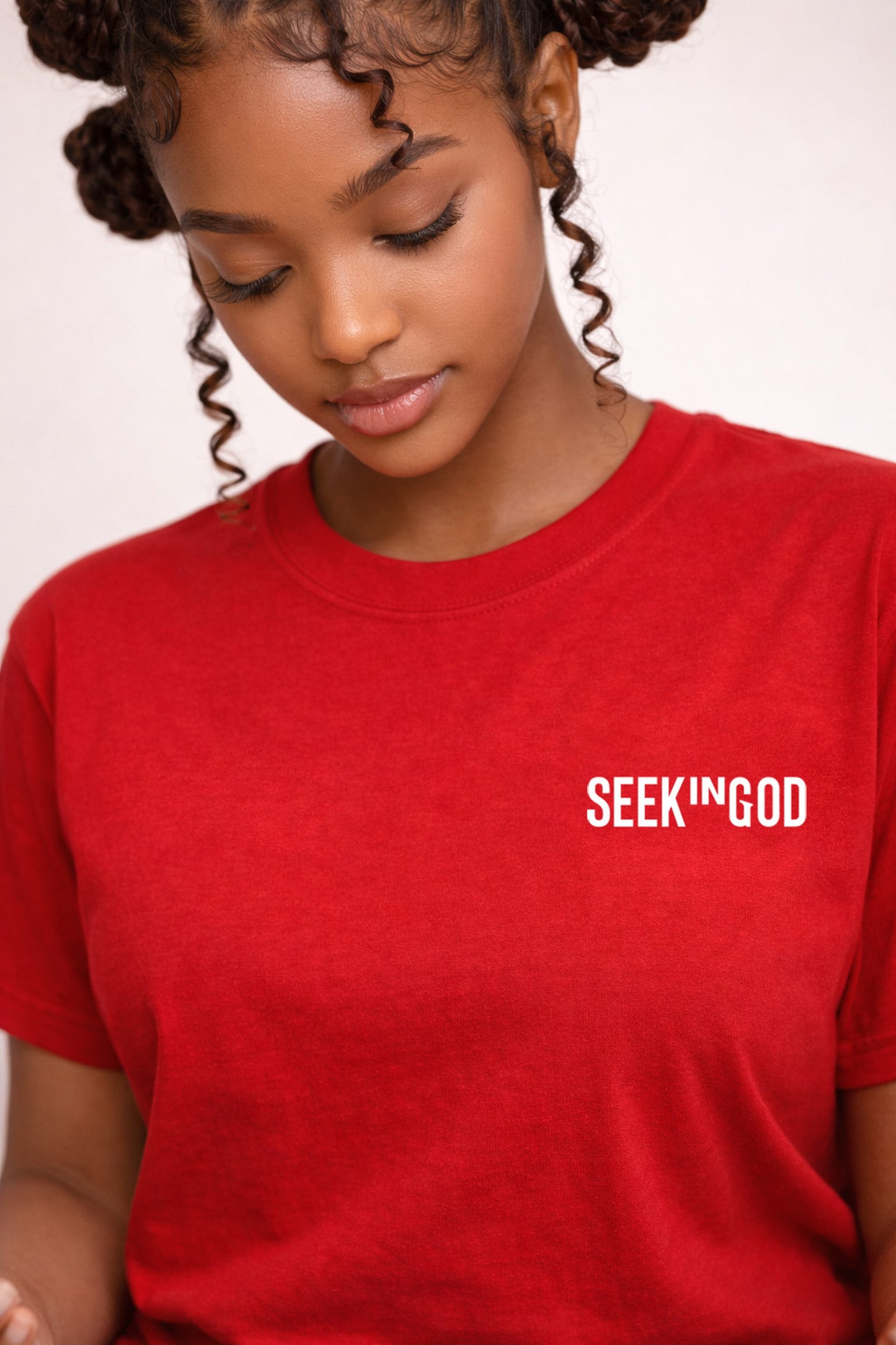 SEEKINGOD Verwurzeltes T-Shirt
